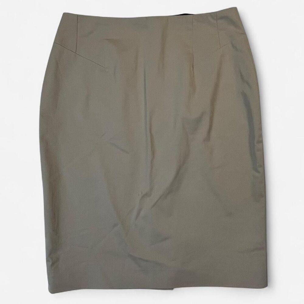 Ann-taylor Women's Cream and Tan Skirt
